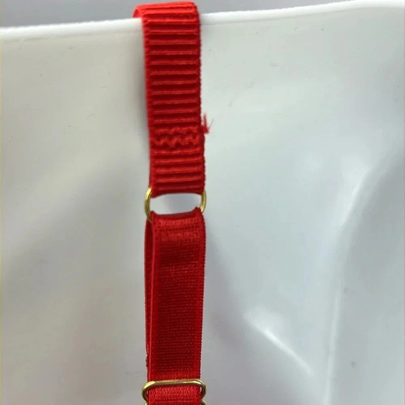 Daisy Fuentes Velvet Molded Cup Lace Push Up Teddy Bodysuit Snap Crotch NWT Sz L - Picture 9 of 16